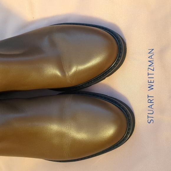 Stuart Weitzman Donna-to-the-Knee Boots Expresso 10B - Picture 5 of 10